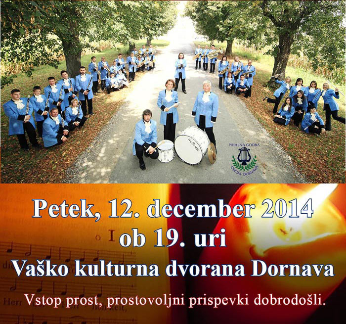 Pihalna godba občine Dornava vabi na Adventni koncert 1